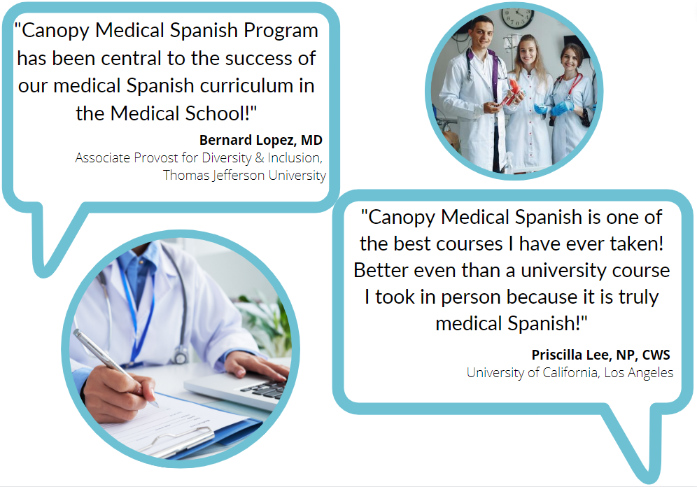 Canopy Learn Medical Spanish Course